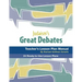 Judaism's Great Debates Lesson Plan Manual