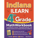 Indiana ILEARN Grade 4 Math Workbook: Comprehensive Practice, Challenging Exercises, and Strategic Guidance for Complete Test-Day Confidence