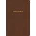 KJV Large Print Thinline Bible, Value Edition, Brown Leathertouch: Holy Bible