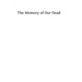 The Memory of Our Dead