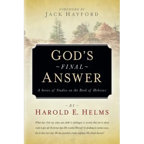 God's Final Answer