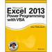 Microsoft Excel 2013 Power Programming with VBA