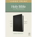 NLT Large Print Thinline Reference Bible, Filament Enabled Edition (Red Letter, Leatherlike, Black)
