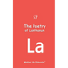 The Poetry of Lanthanum