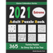 2021 Adult Puzzle Book: 365 Extreme Variety Puzzles for Every Day of the Year: 12 Puzzle Types (Sudoku, Fillomino, Battleships, Calcudoku, Bin