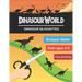 Dinasour World: Dinasour Silhouette: Scissor Skills Workbook Very Fun Activity and Full of New Knowledge for KIds Age 3-5 and Adults