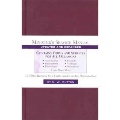 Minister's Service Manual