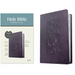 KJV Thinline Reference Bible, Filament Enabled (Leatherlike, Floral Frame Purple, Red Letter)