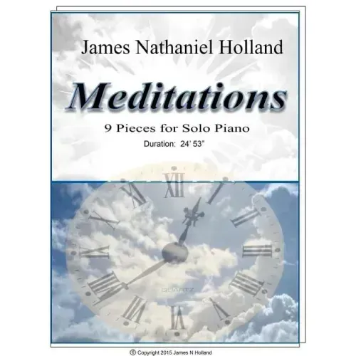 Meditations 9 Pieces for Solo Piano