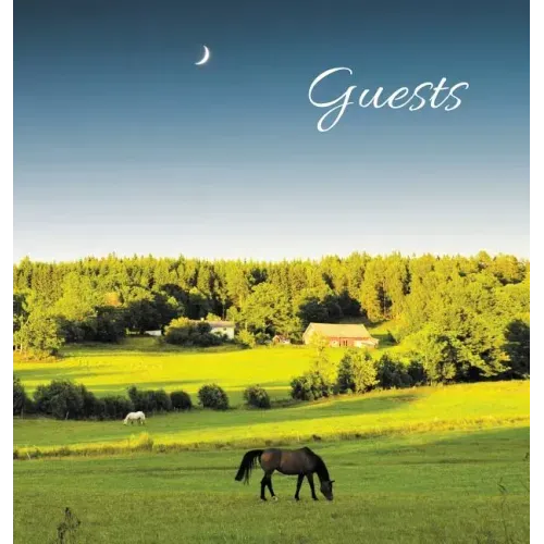 GUEST BOOK for Guest House, Airbnb, Bed & Breakfast, Vacation Home, Retreat Centre: HARDCOVER Visitors Book, Guest Comments Book, Vacation Home Guest