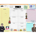 The Office: Weekly Planner Notepad