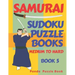 Samurai Sudoku Puzzle Books Medium To Hard - Book 5: Sudoku Variations Puzzle Books - Brain Games For Adults