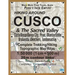 Hiking Around Cusco & The Sacred Valley Peru Inca Empire Complete Trekking/Hiking/Walking Topographic Map Atlas Cuzco/Qosqo/Qusqu City, Pisac, Ollanta