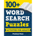 100+ Word Search Puzzles: Activities For Adults