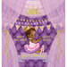 It's a Princess: Baby Shower Guest Book with African American Royal Black Girl Purple Theme, Wishes and Advice for Baby, Personalized with Guest Sign