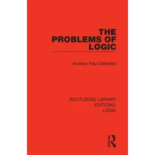 The Problems of Logic