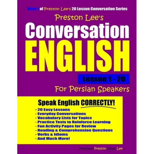 Preston Lee's Conversation English For Persian Speakers Lesson 1 - 20