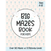 Big Mazes Book for Kids Ages 4-12: Educational Religious Kids Activity Book with Maze Puzzles Great Gift for First Communion, Easter, Christmas