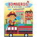 Bomberos: Libro de actividades y colorear 5 años y mayor: Bomberos en Español, Abecedario, sopa de de letras, Numeros, Patrones, Dibujos