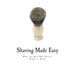 Shaving Made Easy: What the Man Who Shaves Ought to Know