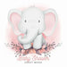 Baby Shower Guest Book: Elephant Boy Theme, Wishes for Baby and Advice for Parents, Personalized with Space for Guests to Sign In and Leave Addresses,