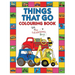 Things That Go Colouring Book with The Learning Bugs: Fun Children's Colouring Book for Toddlers & Kids Ages 3-8 with 50 Pages to Colour & Learn About