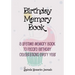Birthday Memory Book: A Lifetime Memory Book To Record Birthday Celebrations Every Year