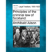Principles of the criminal law of Scotland.