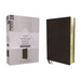 Nasb, Thinline Bible, Large Print, Passaggio Setting, Leathersoft, Black, Red Letter, 1995 Text, Comfort Print: Elegantly Uniting Single and Double Co