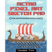 Retro Pixel Art Sketch Pad: Pixel Art Doodling for All Ages