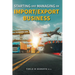 Starting and Managing an Import/Export Business