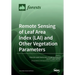 Remote Sensing of Leaf Area Index (LAI) and Other Vegetation Parameters