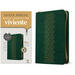 Biblia Ultrafina Ntv de Zíper, Con Filament (Sentipiel, Verde Esmeralda, Índice, Letra Roja)