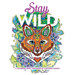 Stay Wild: A Coloring Book Menagerie by Marjorie Sarnat