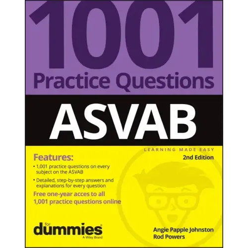 Asvab: 1001 Practice Questions for Dummies (+ Online Practice)