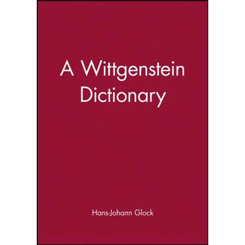Wittgenstein Dictionary