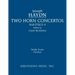 Two Horn Concertos: Study score