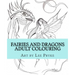 Fairies and Dragons: Adult Colouring Book