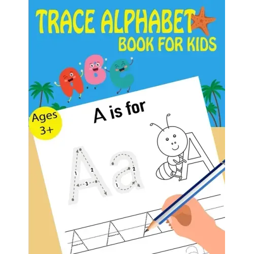 Trace Alphabet Book For Kids