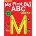 My First Big ABC Book Vol.5: Preschool Homeschool Educational Activity Workbook with Sight Words for Boys and Girls 3 - 5 Year Old: Handwriting Practi