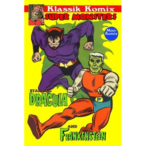 Klassik Komix: Super Monsters, Frankenstein & Dracula