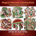 Magical Abstracts Coloring Book: Magical Designs
