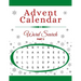 Advent Calendar Word Search: Christmas Activity & Puzzle Book for Gift Holiday Countdown Part 2