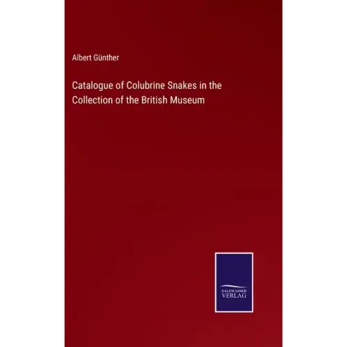 Catalogue of Colubrine Snakes in the Collection of the British Museum