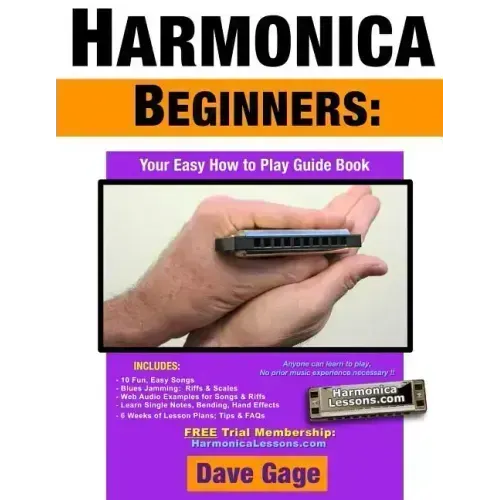 Harmonica Beginners - Your Easy How to Play Guide Book