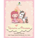 Unicorns and Princesses Primary Journal Half Page Ruled Notebook for Girls
