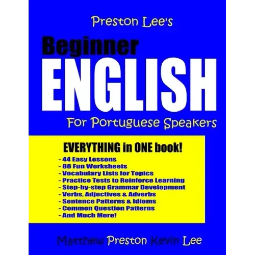 Preston Lee's Beginner English For Portuguese Speakers