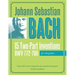 Johann Sebastian Bach: 15 Two-Part Inventions for Solo Guitar