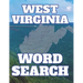 West Virginia Word Search: Perfect Gift from Mountain State for Puzzle Book Lover