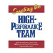 Creating the High Performance Team